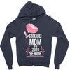 proud mom senior 2018 .. Zipper Hoodie