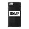 idgaf Dua Lipa iPhone 7 Case