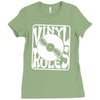 vinyl rules Ladies Fitted T-Shirt