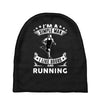 simple man running Baby Beanies