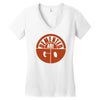 demented are go band logo screen printed Women's V-Neck T-Shirt