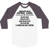 Smartass April Girl 3/4 Sleeve Shirt