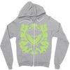 it's not easy being inked Zipper Hoodie