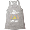 Me Against Cancer Racerback Tank