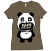 panda Ladies Fitted T-Shirt