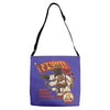 the bearshevik revolution Adjustable Strap Totes