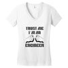 i'm an engineer Women's V-Neck T-Shirt