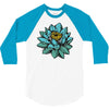 lotus flower 3/4 Sleeve Shirt