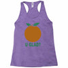 orange uglad Racerback Tank