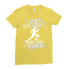 running Ladies Fitted T-Shirt