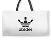 the dude abides Weekender Totes
