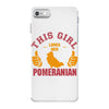 This Girl Loves Pomeranian iPhone 7 Case
