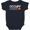 elon musk occupy mars Baby Bodysuit