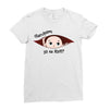 April Peeking Out Baby Boy in Spanish Ladies Fitted T-Shirt