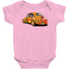 sixties vw beetle, ideal gift or birthday present Baby Bodysuit