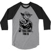 my yoda shirt, this is 3/4 Sleeve Shirt