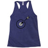 archery target Racerback Tank