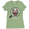 hello! i'm down here! Ladies Fitted T-Shirt