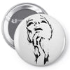 satisfy girl Pin-back button