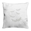 flying bats Throw Pillow