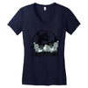 sagittarius rose zodiac Women's V-Neck T-Shirt