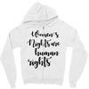 women's rights are human rights Zipper Hoodie