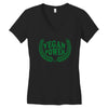 Vegan Power Women's V-Neck T-Shirt
