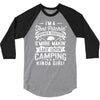 love love love camping! 3/4 Sleeve Shirt