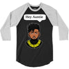 Killmonger Hey Auntie 3/4 Sleeve Shirt