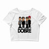 dobre twins dobre brother Crop Top