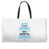 The Best Poppy Was Born In January Weekender Totes