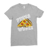 Pizza Bitch Ladies Fitted T-Shirt