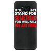 stand for something Samsung Galaxy S8
