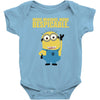 2015 cute minions despicable me Baby Bodysuit