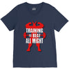 train to beat all might V-Neck Tee