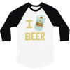 i beer beer 3/4 Sleeve Shirt