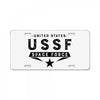 United States Ussf Space Force License Plate