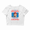 Sherlock Gnomes Crop Top
