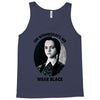 on wednesdays we wear black Tank Top