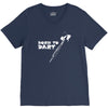 born to dart pfeil arrow bullseye triple double 180 club profi V-Neck Tee