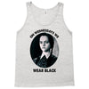 on wednesdays we wear black Tank Top