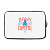 down with the capitol Laptop sleeve
