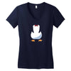 penguin suit Women's V-Neck T-Shirt
