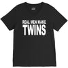 real men make twins (2) V-Neck Tee