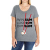 win some, lose some, dim sum Ladies Curvy T-Shirt