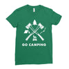 Go Camping Ladies Fitted T-Shirt