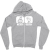 my girl your girl funny Zipper Hoodie