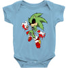 zombie sonic Baby Onesie