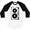 oldschool cassette 3/4 Sleeve Shirt