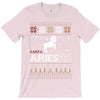 santa aries xhristmas ugly t shirts T-Shirt